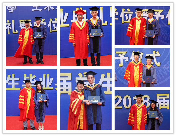 学院学位评定委员会为硕士毕业生逐一拨穗正冠